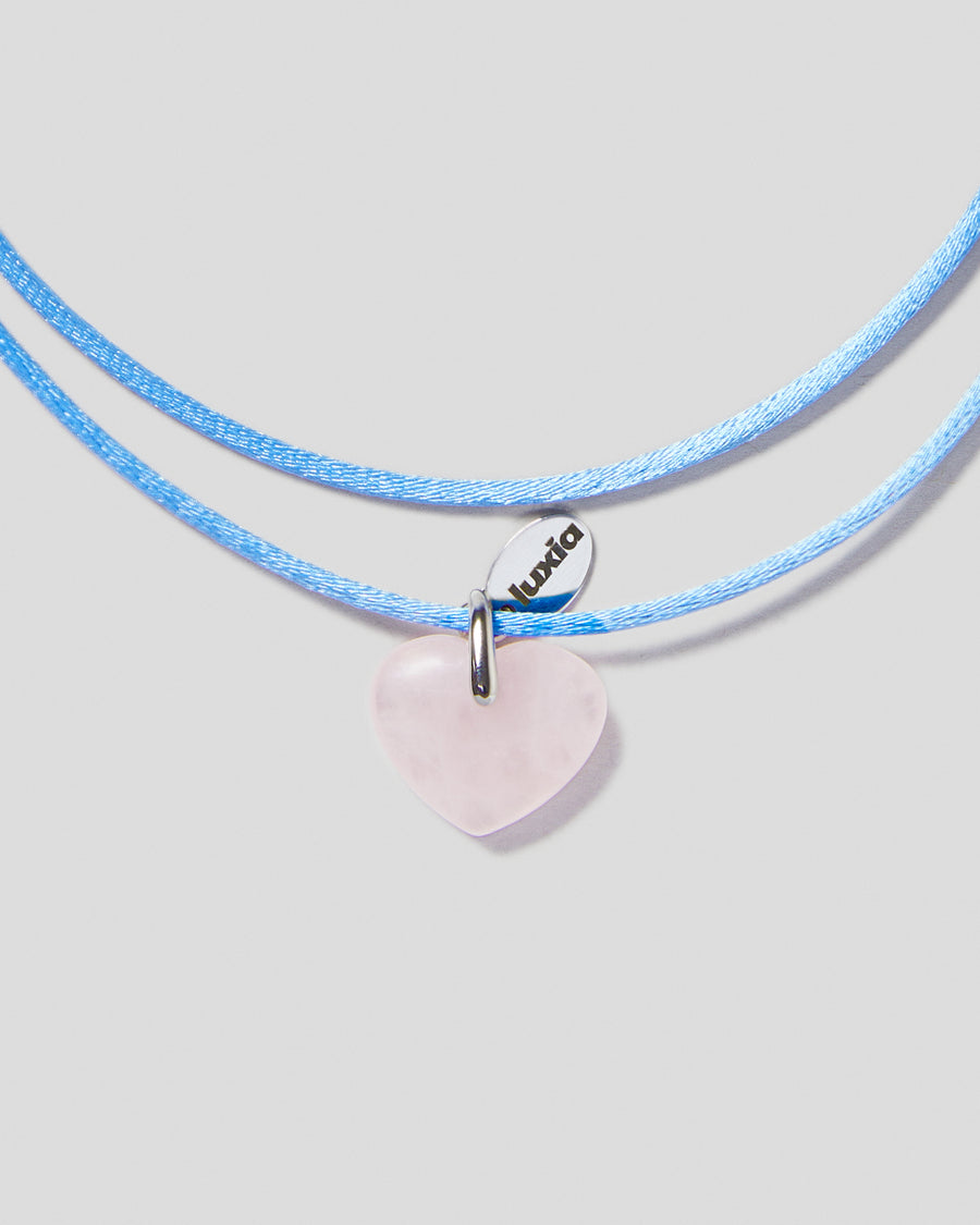 CORAZÓN PEQUEÑO DE CUARZO ROSA