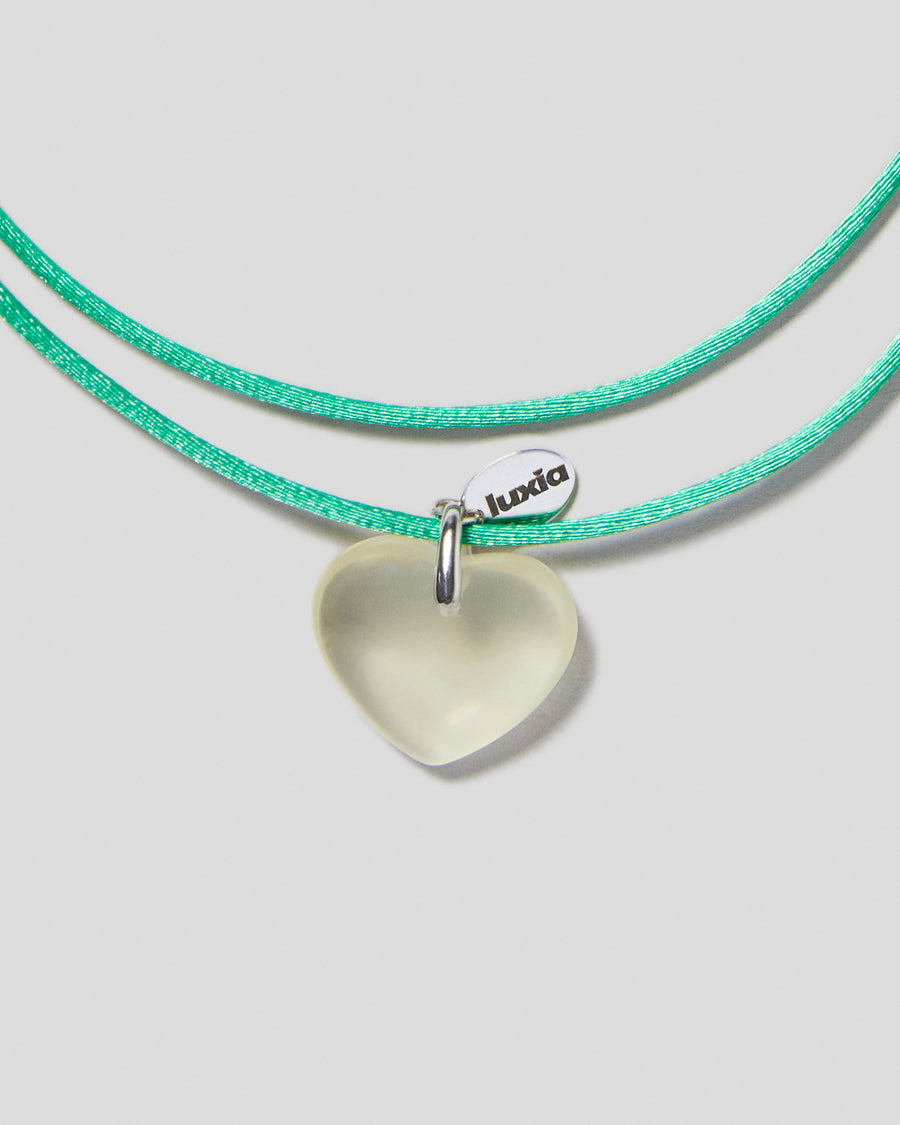 CORAZÓN GRANDE DE CUARZO LIMÓN