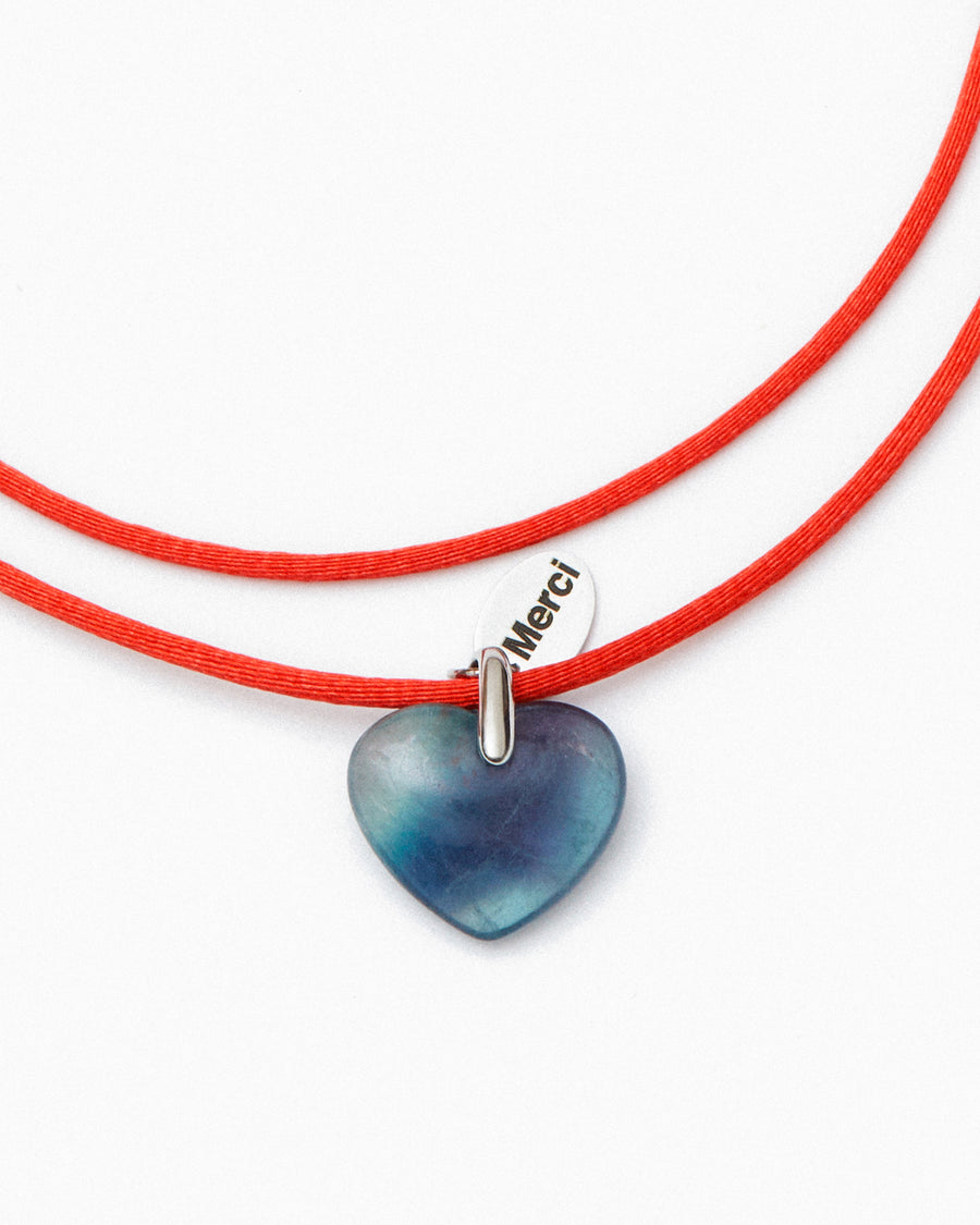 Pequeño corazón flúor multicolor