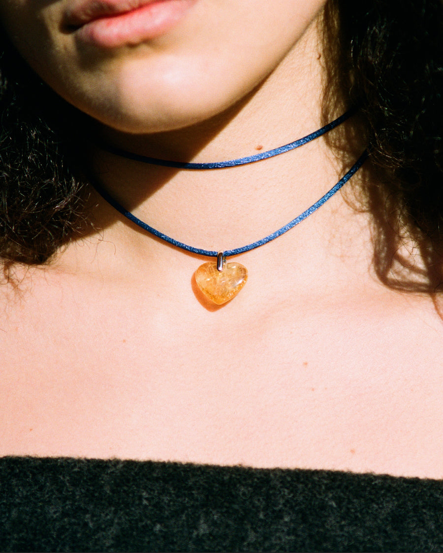 CORAZON CITRINO PEQUEÑO
